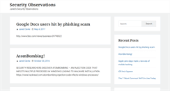 Desktop Screenshot of jaredclarke.com